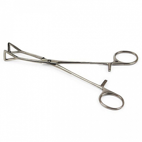 Щипцы для захватывания легкого, прямые, детские, №1