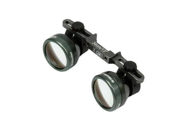 Бинокулярные лупы SuperVu Galilean Riester, увеличение 3.0x, рабочее расстояние 46 см