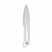 Лезвие для скальпеля, стерильное, № 13 (100 шт) KLS Martin