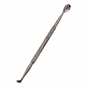 Угревыдавливатель с круглой 6мм и овальной (с 7 отверстиями) ложками Surgicon