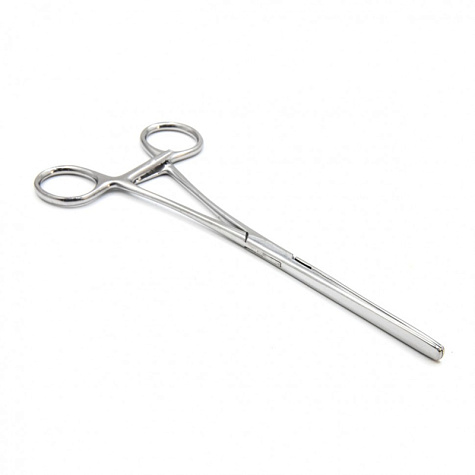 Зажим кишечный эластичный для детей, прямой, 175 мм. Surgiwell