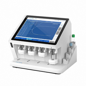 Полуавтоматический четырехканальный тромбоэластограф Medcaptain Haema T4