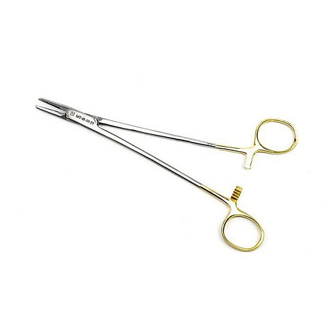 Иглодержатель общехирургический, армированный твердым сплавом, 200 мм ПТО Медтехника