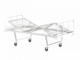 Кровать функциональная трехсекционная КФ3-01-"МСК" (на колесах, МСК-103)