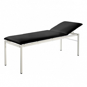 Кушетка смотровая черная, 195 x 65 x 65 см, KaWe