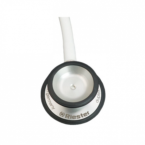 Duplex 2.0 стетоскоп, алюминиевый белый, Riester