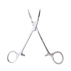 Зажим для удаления инородных тел  по Stieglitz изогнутый 135мм
