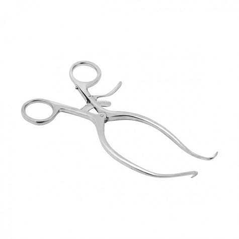 Ранорасширитель с кремальерой однозубый, 200 мм, Surgiwell