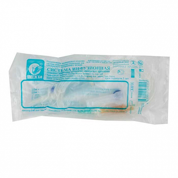 Система инфузионная INEKTA короб, 45 шт/уп
