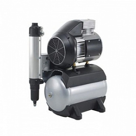 Tornado 1 - безмасляный компрессор одноцилиндровый с мембранным осушителем, без кожуха, 67 л/мин