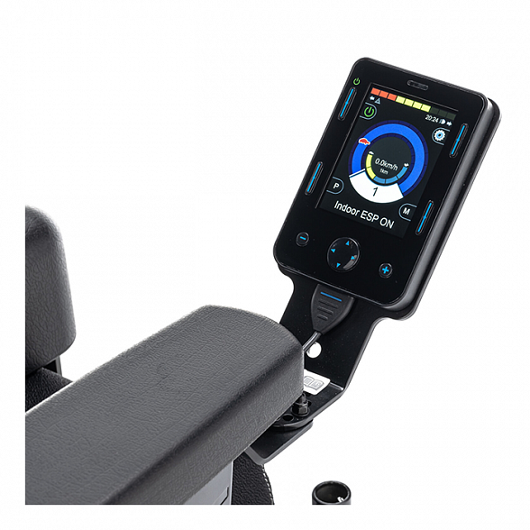 Инвалидная кресло-коляска с электроприводом iChair MC2 с управлением подбородком