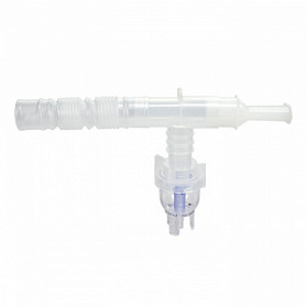 Небулайзер (распылитель) VixOneTM в комплекте с загубником, Т-образным переходником и кислородным шлангом 2,1м, Westmed