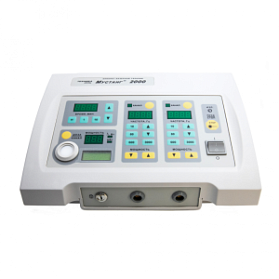 Аппарат лазерный видимого и инфракрасного диапазонов терапевтический многоканальный с индикатором импульсной и средней мощности излучения "Мустанг-2000" (блок базовый 2к)