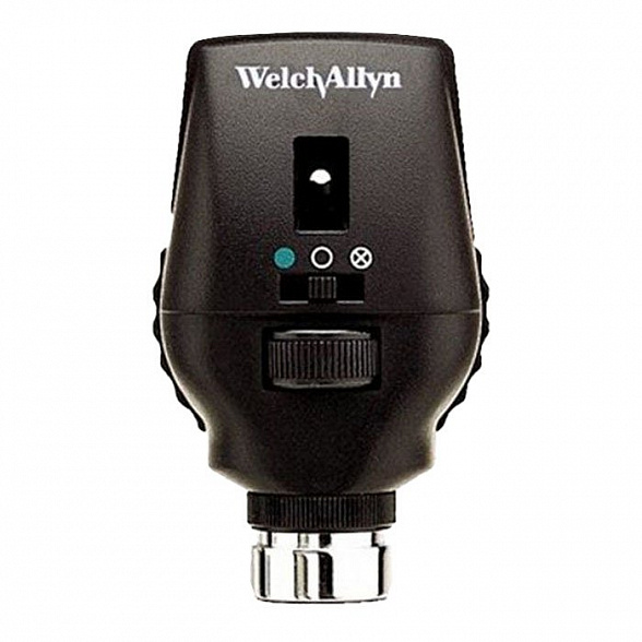 Офтальмоскоп Coaxial с принадлежностями: рукоятка на батарейках, кейс Welch Allyn