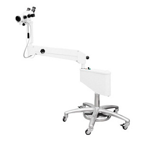 Кольпоскоп модульный бинокулярный КМ-2 со светодиодным источником света (пять ступеней увеличения) на пантографе