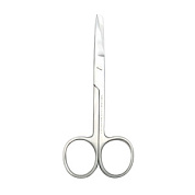 Ножницы с одним острым концом прямые детские 125мм