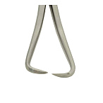 Щипцы однозубые для оттягивания шейки матки (пулевые) 250мм