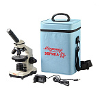 Микроскоп учебный Эврика 40х-1280х в текстильном кейсе
