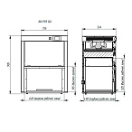 Бокс для ПЦР-диагностики БАВС-600Н