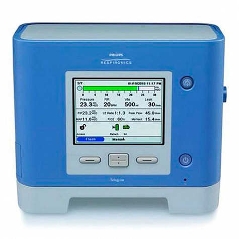 Аппарат искусственной вентиляции легких Trilogy 202 с принадлежностями Philips