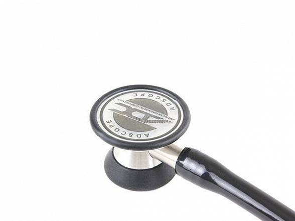 Cтетоскоп ADSCOPE 602 кардиологический ADC, США (чёрный)