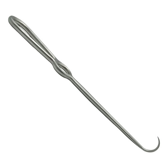 Крючок хирургический острый однозубый костный, Surgicon