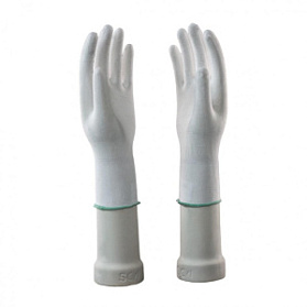 Перчатки кольчужные хирургические, защитные, синтетические, стерильные, р-р M