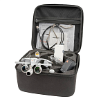 Осветитель медицинский налобный LED LoupeLight2 с принадлежностями в наборе Heine