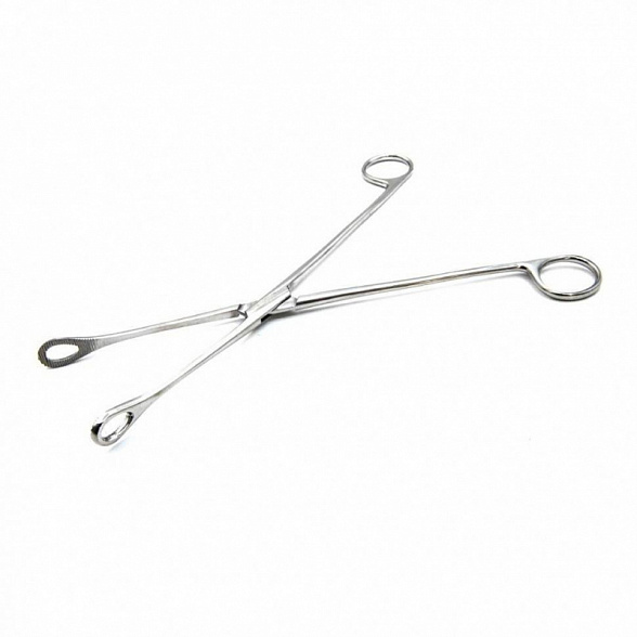 Щипцы для удаления плодного яйца, прямые, с шириной губок 14 мм, 255 мм. Surgiwell