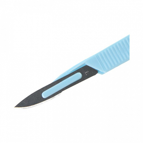 Скальпель хирургический одноразовый Тип 2 с лезвием №21 (20 шт)