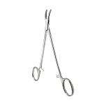 Зажим кровоостанавливающий "Москит", сосудистый, изогнутый по плоскости, детский, 165 мм. Surgiwell