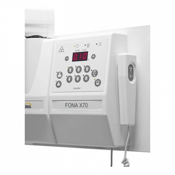 Комплект FONA X70 и RIOSensor RIS500 - настенный рентгеновский аппарат с визиографом