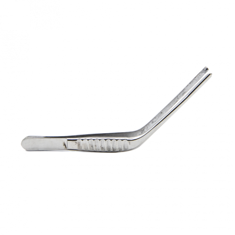 Пинцет ушной горизонтально-изогнутый, хирургический, 100 мм. Surgiwell