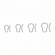 Склеродержатель № 1, 2, 3, 4 (комплект)