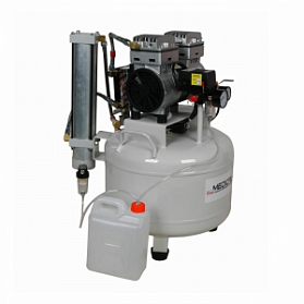 Eluan EYK35 - безмасляный компрессор для одной стоматологической установки, с осушителем, с ресивером 35 л, 80 л/мин