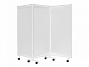 Ширма медицинская Ш02 на колесах, трехсекционная