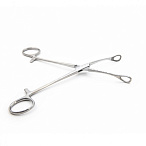 Щипцы окончатые для захватывания опухоли мозга 200мм