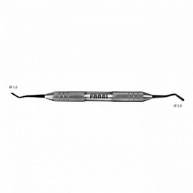 1353F Black Двухсторонний штопфер FABRI серии Black