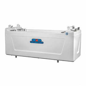 Акватракцион - гидромассажная ванна для вытяжения и подводного гидромассажа позвоночника (со встроенным механизмом подъема пациента) (Комплектация Аэро+ПДМ+Хром)