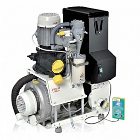 Turbo-Smart В 2V - стоматологический аспиратор повышенной мощности для влажной аспирации для 4-5 стоматологических установок, без кожуха