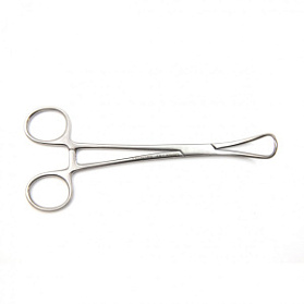 Зажим для операционного белья (цапка) по Бакхаузу, 150 мм