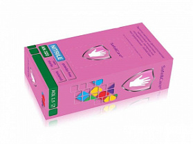 Перчатки смотровые нитриловые Safe&Care (4531) голубые АN 320 уп/100 шт. (M)