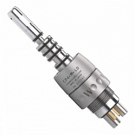 CP4-WLD - быстросъемное соединение со светодиодным источником света и контролем воды, Morita