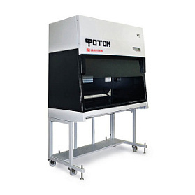 Ламинарное укрытие с вертикально нисходящим потоком ФОТОН с рабочей камерой чёрного цвета (КД 452.120.51)