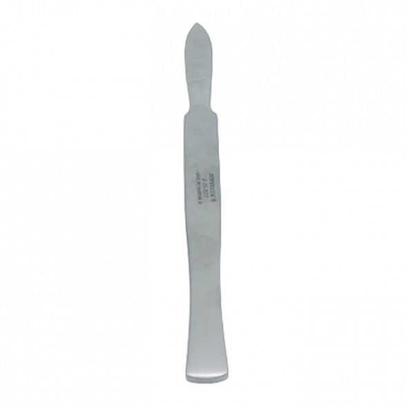 Скальпель остроконечный средний Со 150х40 (из стали 100Х13М)