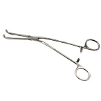 Зажим к/о для глубоких полостей, прямой, № 3, 214 мм