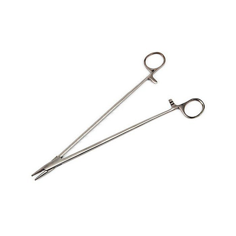 Иглодержатель сосудистый, армир. тв. сплавом, 250 мм