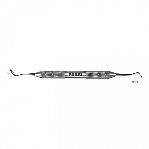 1354F Black Штопфер-гладилка средняя FABRI серии Black