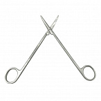 Ножницы с узкими закругленными лезвиями вертикально-изогнутые 175 мм Surgicon