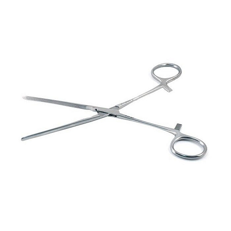 Зажим кишечный эластичный для детей прямой 200мм Surgicon